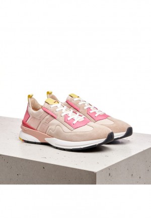 LLOYD SNEAKERS Brown / Pink | FZO834095