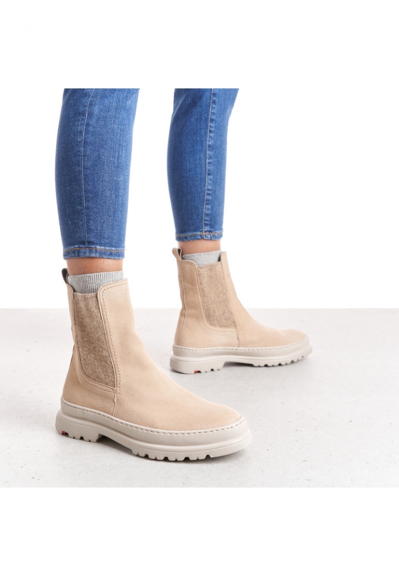 LLOYD ANKLE BOOTS Beige | PUH352601