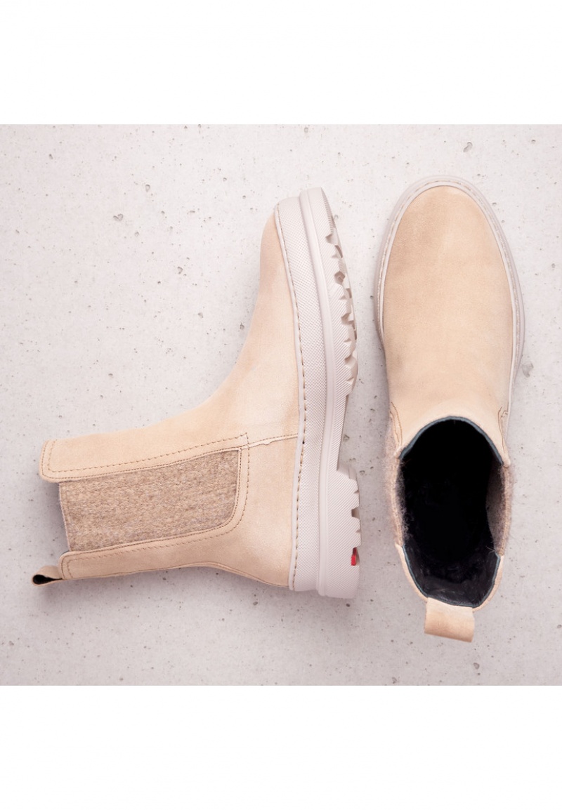 LLOYD ANKLE BOOTS Beige | PUH352601