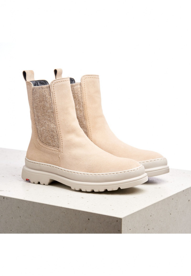 LLOYD ANKLE BOOTS Beige | PUH352601