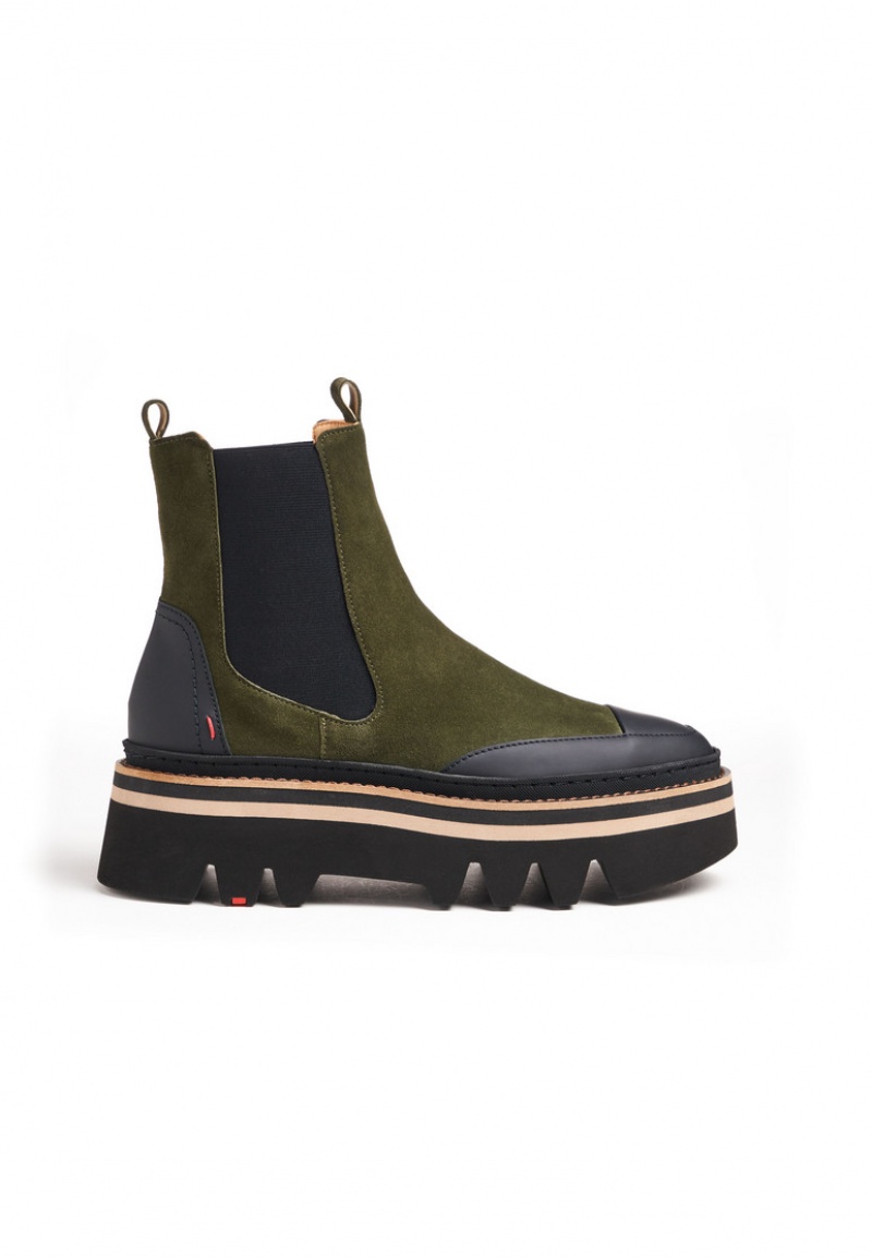 LLOYD ANKLE BOOTS Green | SOZ681479