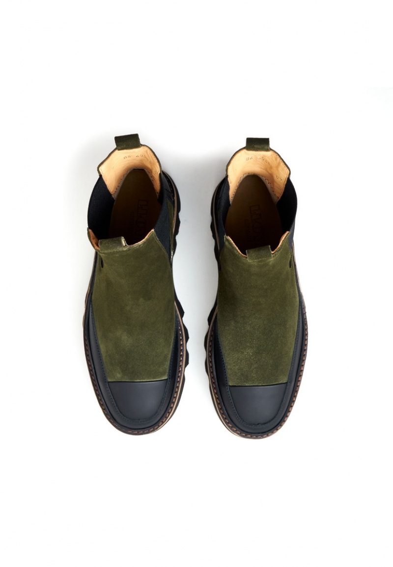 LLOYD ANKLE BOOTS Green | SOZ681479