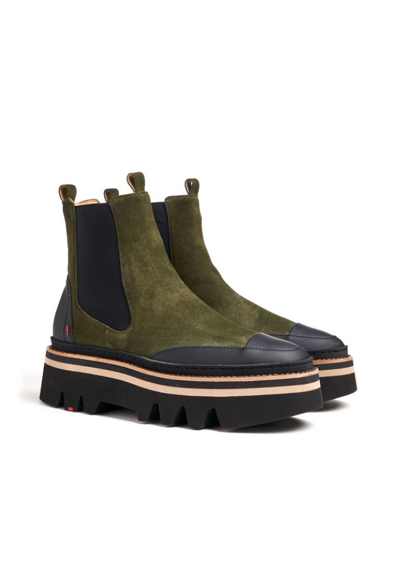 LLOYD ANKLE BOOTS Green | SOZ681479