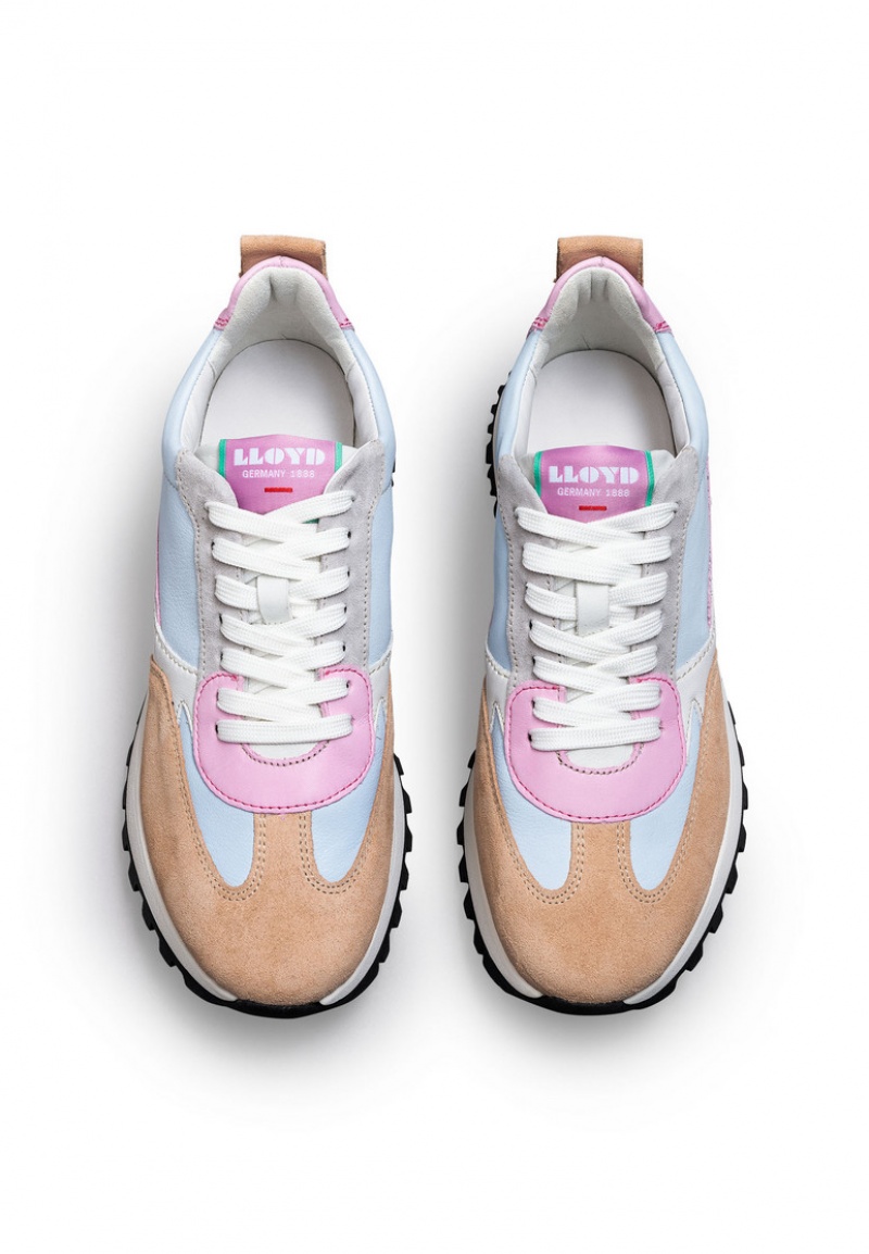 LLOYD SNEAKERS Brown / Pink | AIT378140