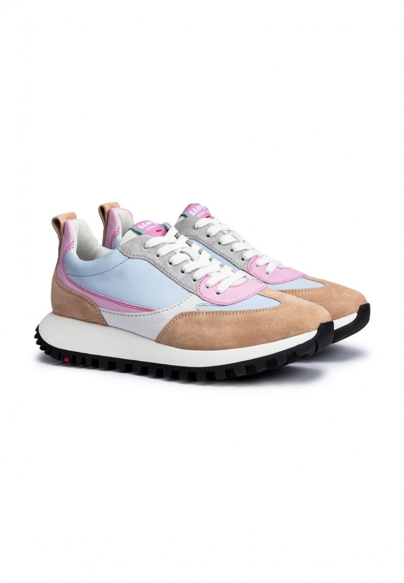 LLOYD SNEAKERS Brown / Pink | AIT378140