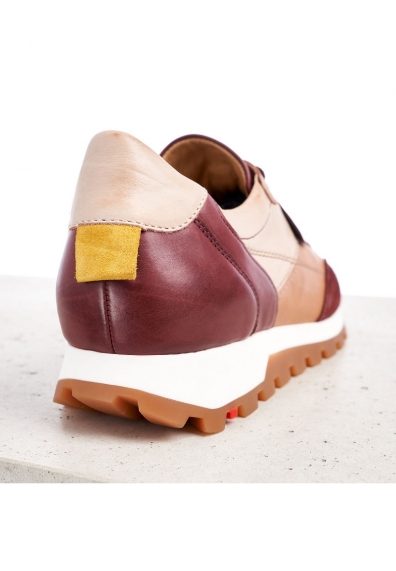 LLOYD SNEAKERS Brown / Red | VXH856301