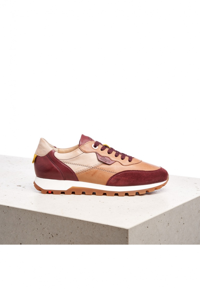 LLOYD SNEAKERS Brown / Red | VXH856301