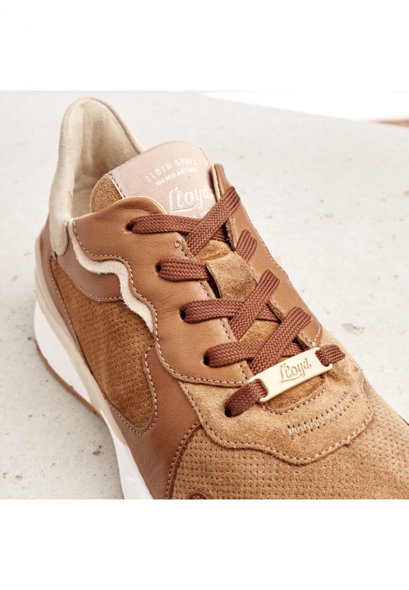 LLOYD SNEAKERS Brown | TYI851726