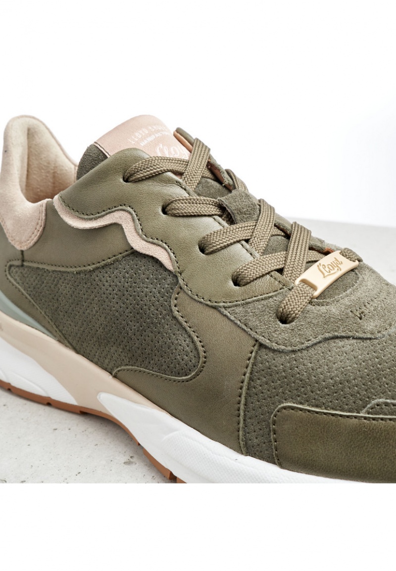 LLOYD SNEAKERS Green | UVD974815