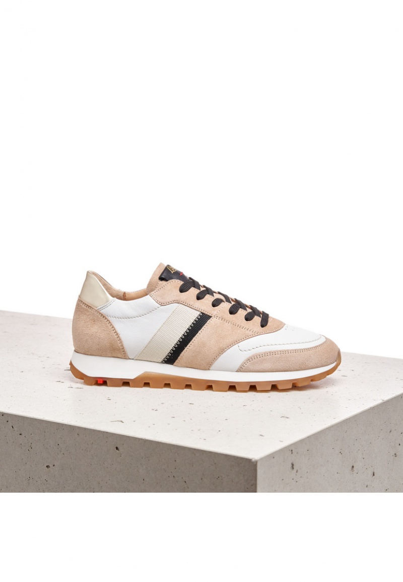 LLOYD SNEAKERS White / Brown | TQF729168