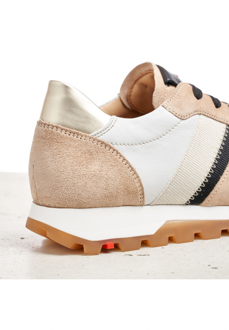 LLOYD SNEAKERS White / Brown | TQF729168